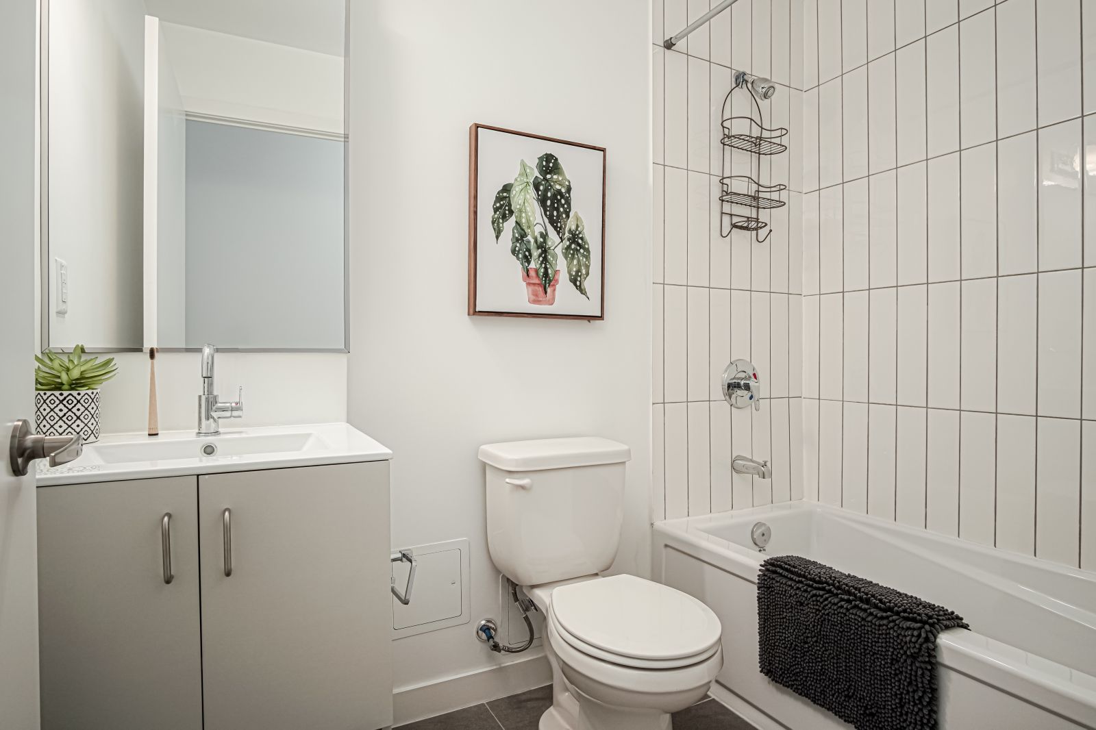 unity point bathroom at modern student housing kingston